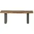 Kota Live Edge Dining Bench - Acacia Wood