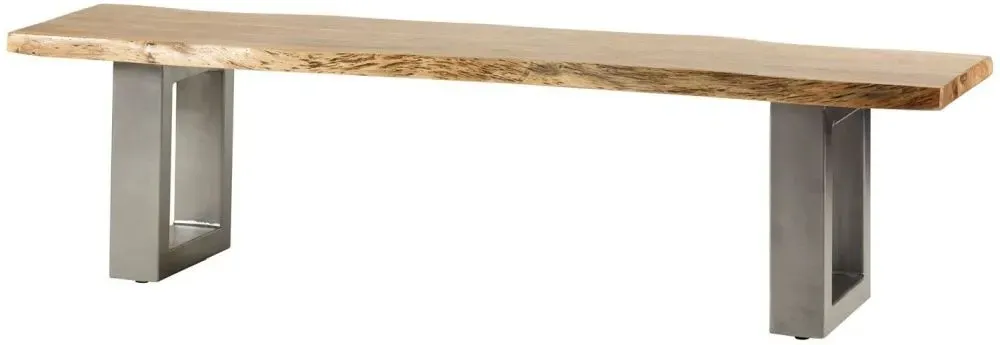 Kota Live Edge Dining Bench - Acacia Wood