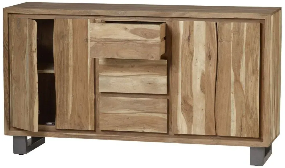 Kota Live Edge Large Sideboard - Acacia Wood