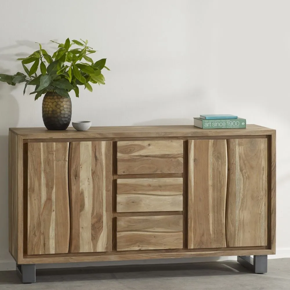 Kota Live Edge Large Sideboard - Acacia Wood