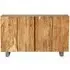 Kota Live Edge Solid Acacia Wood Sideboard - 4 Doors