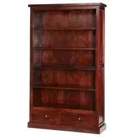 Phulera Large Bookcase - Natural Wood