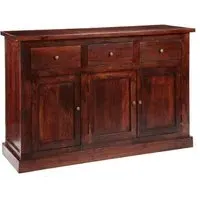 Phulera Medium Sideboard - Dark Wood