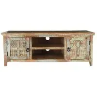 Aravali 146cm TV Unit - Reclaimed Wood