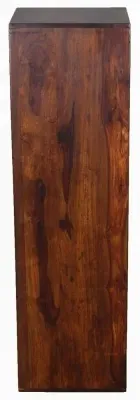 Cube Large Pedestal Table - Sheesham Wood