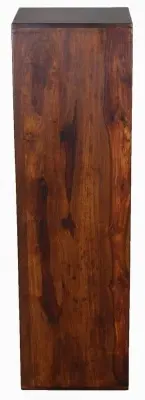 Cube Medium Pedestal Table - Sheesham Wood image