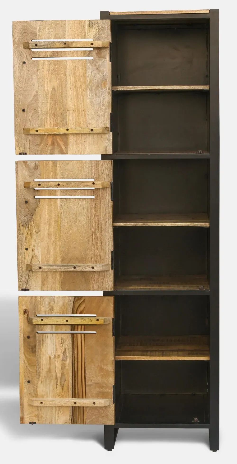 Frais Single Hall Cabinet - Rustic, Mango Wood