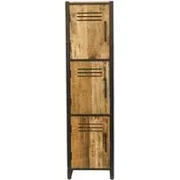 Frais Single Hall Cabinet - Rustic, Mango Wood