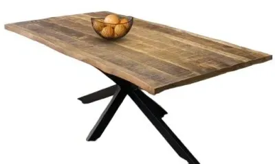 Kerela 8-Seater Dining Table with Star Legs - Mango Wood image