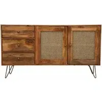 Nyack 145cm Sideboard with Storage - Natural, Mango Wood