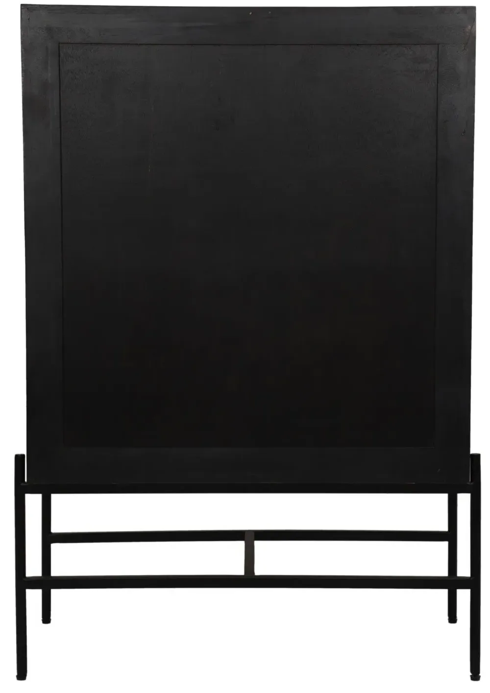 Tapola 2 Door Cabinet - Black, Mango Wood