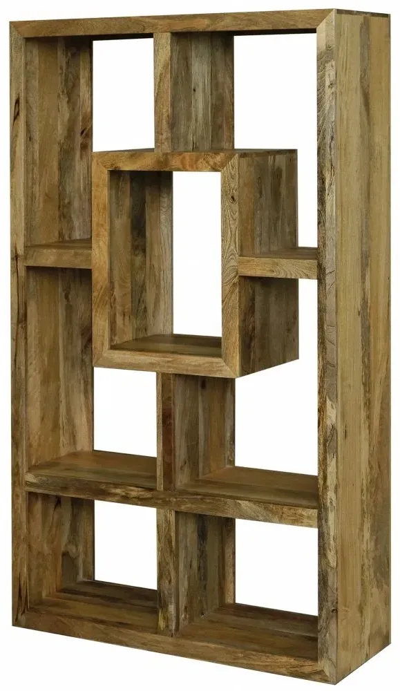 Yoga Multi Shelf Bookcase - Walnut, Mango