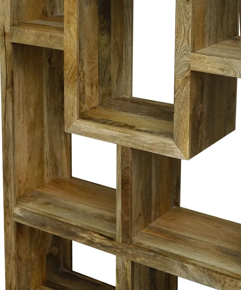 Yoga Multi Shelf Bookcase - Walnut, Mango