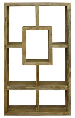 Yoga Multi Shelf Bookcase - Walnut, Mango