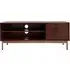 Zaine 118cm TV Unit with Door - Walnut