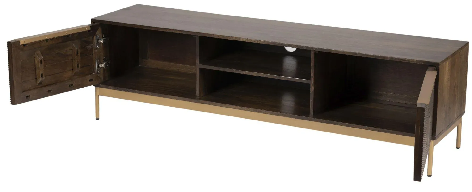 Zaine 160cm TV Unit - Walnut