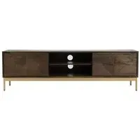 Zaine 160cm TV Unit - Walnut
