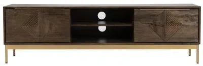 Zaine 160cm TV Unit - Walnut image