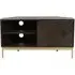 Zaine Corner TV Unit - Walnut