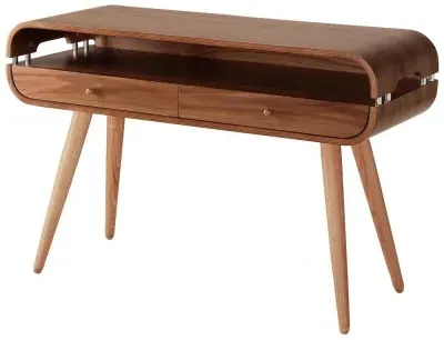 2 Drawer Console Table - Walnut image