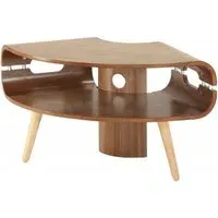 Corner TV Stand JF701 - Walnut