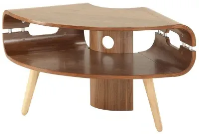 Corner TV Stand JF701 - Walnut image