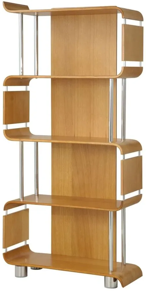 Curve Bookshelf BS201 - Oak