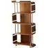 Curve Bookshelf BS201 - Walnut