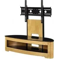 Curve Cantilever TV Stand - Oak
