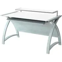 Curve Computer Desk PC201 1300 - Grey