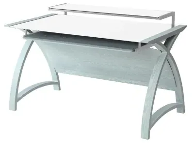 Curve Computer Desk PC201 1300 - Grey image