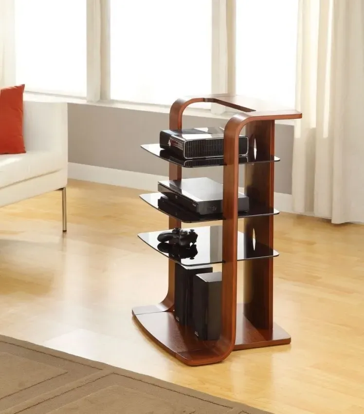 Curve Entertainment Unit JF204 - Walnut