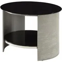 Curve Lamp Table - Grey Ash