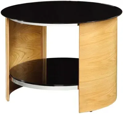 Curve Lamp Table - Oak