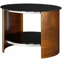 Curve Lamp Table - Walnut