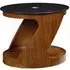 Curve Lamp Table - Walnut