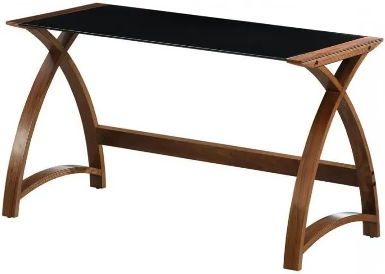 Curve Laptop Table PC201 1300LT - Walnut