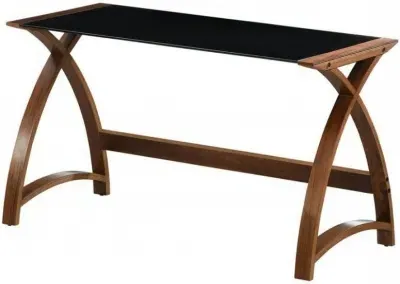 Curve Laptop Table PC201 1300LT - Walnut