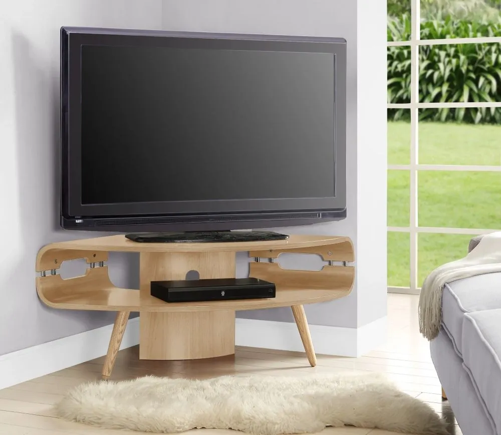 Havana Corner TV Stand JF701 - Oak