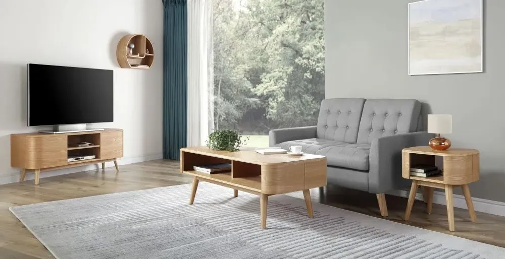 Oslo Lamp Table - Oak