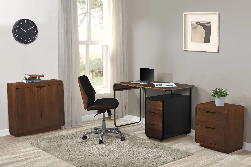 Universal Office Chair PC211 - Walnut