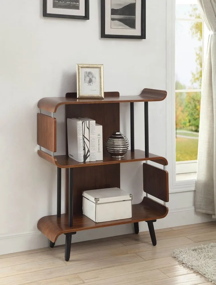 Vienna Short Bookcase PC611 - Walnut