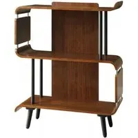 Vienna Short Bookcase PC611 - Walnut