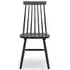 Alassio Spindle Back Dining Chair Set of 2 - Black