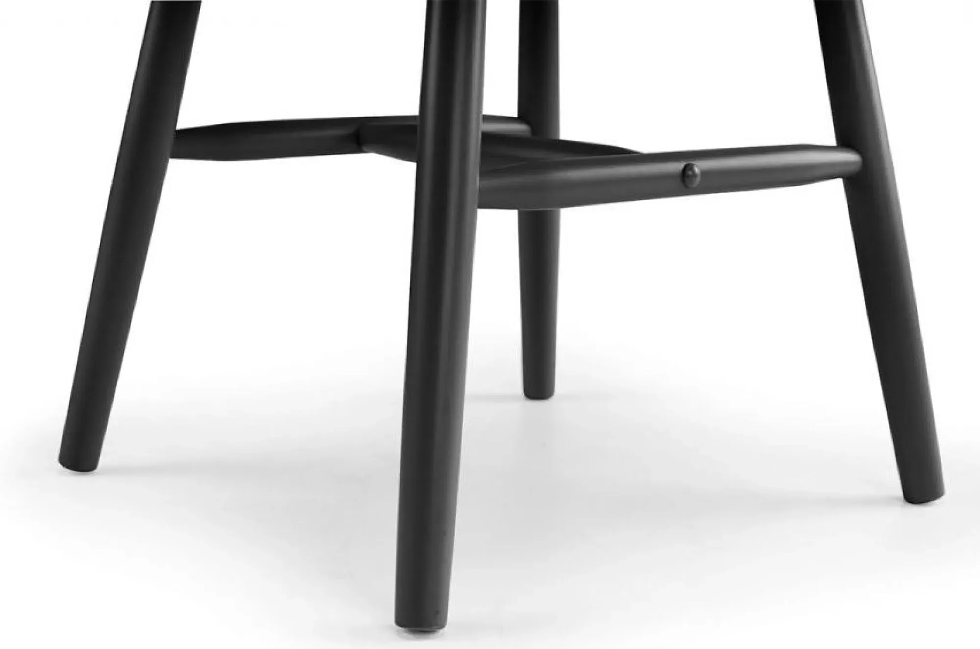 Alassio Spindle Back Dining Chair Set of 2 - Black
