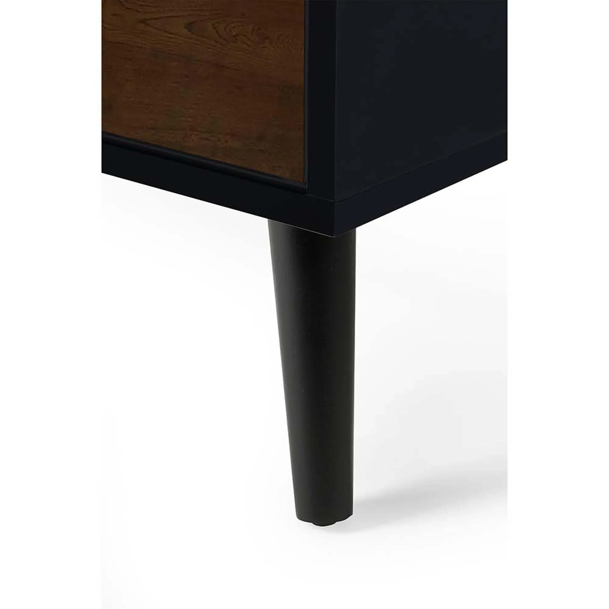 Alba 4 Drawer Chest - Black, Walnut