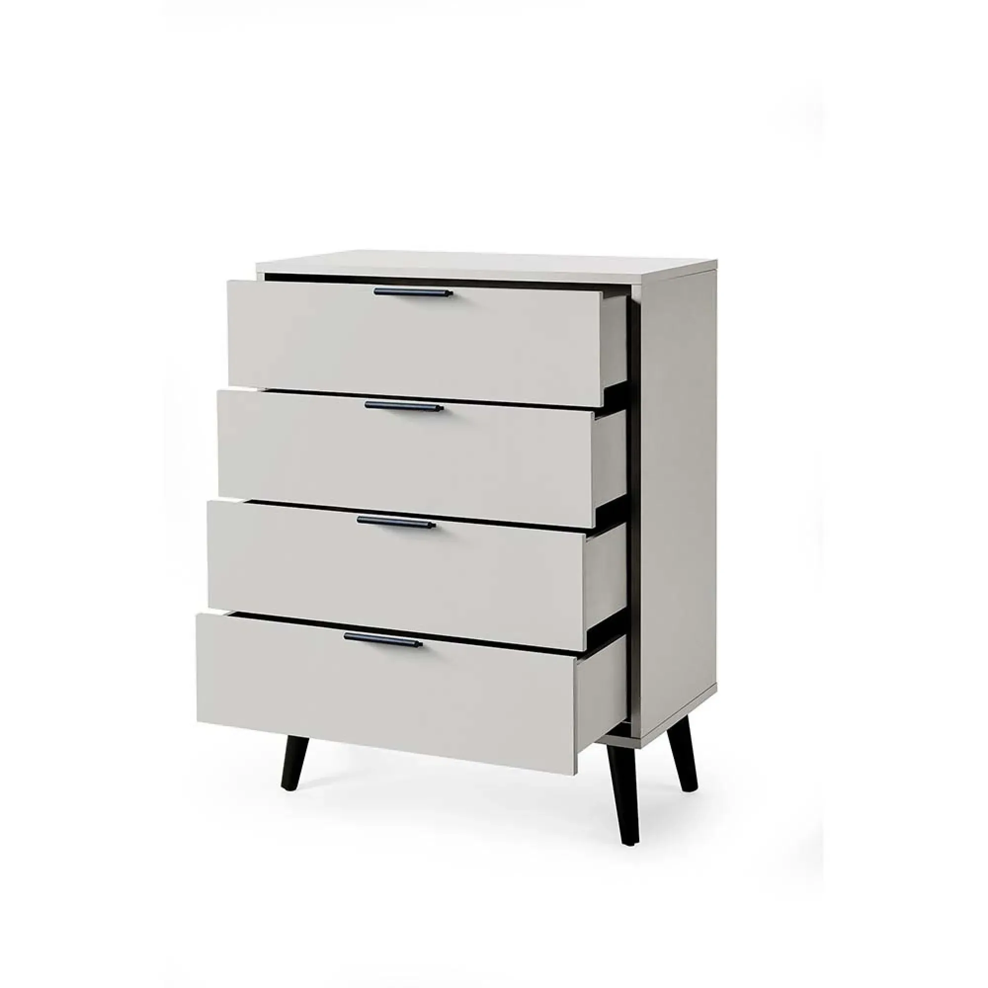 Alba 4 Drawer Chest - Grey