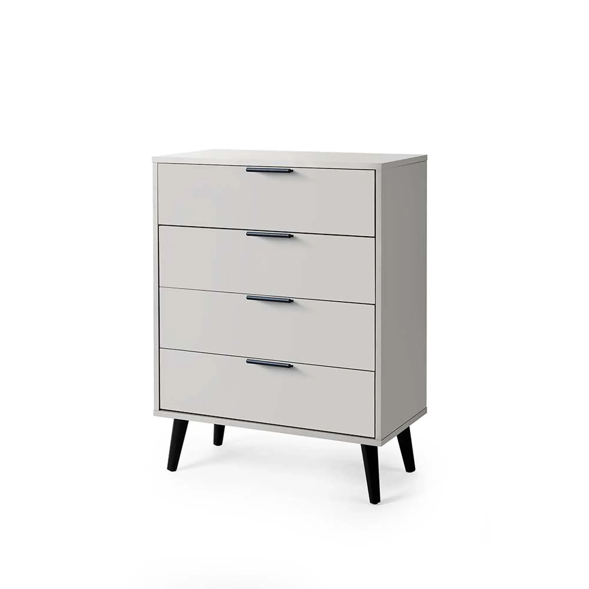 Alba 4 Drawer Chest - Grey
