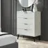 Alba 4 Drawer Chest - Grey