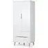 Alicia 2 Door 2 Drawer Wardrobe - White
